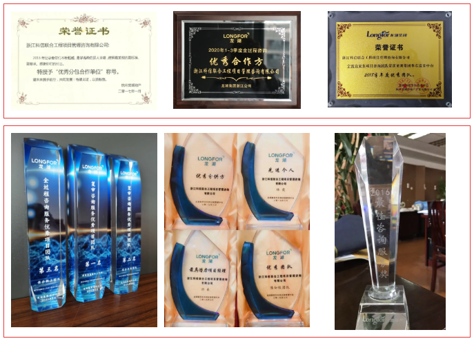 公司榮獲龍湖集團(tuán)2021年度地區(qū)戰(zhàn)略級(jí)和A級(jí)分供方