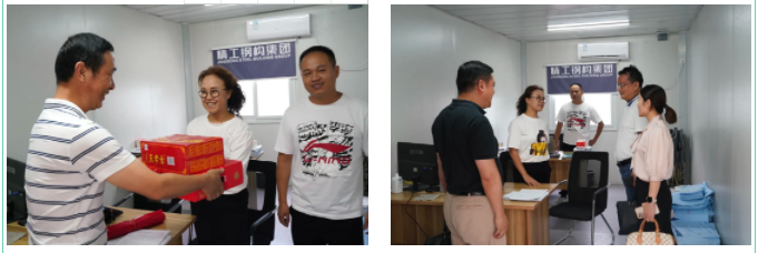 送清涼 鼓干勁 促攻堅 | 科信開展關(guān)懷一線駐場員工系列活動