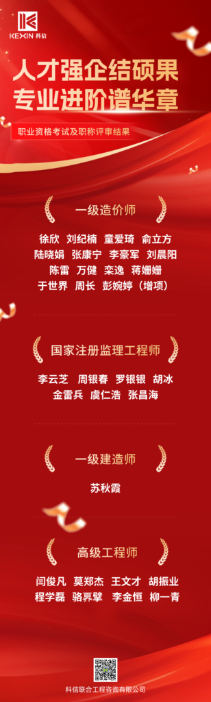 科信喜報(bào) | 人才強(qiáng)企結(jié)碩果，專業(yè)進(jìn)階譜華章