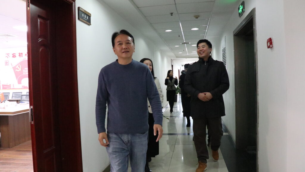 資訊動(dòng)態(tài) | 金華市建設(shè)工程招投標(biāo)與造價(jià)管理站、金華市建設(shè)工程造價(jià)管理協(xié)會(huì)領(lǐng)導(dǎo)蒞臨科信調(diào)研指導(dǎo)